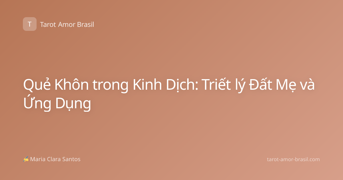 Quẻ Khôn trong Kinh Dịch: Triết lý Đất Mẹ và Ứng Dụng